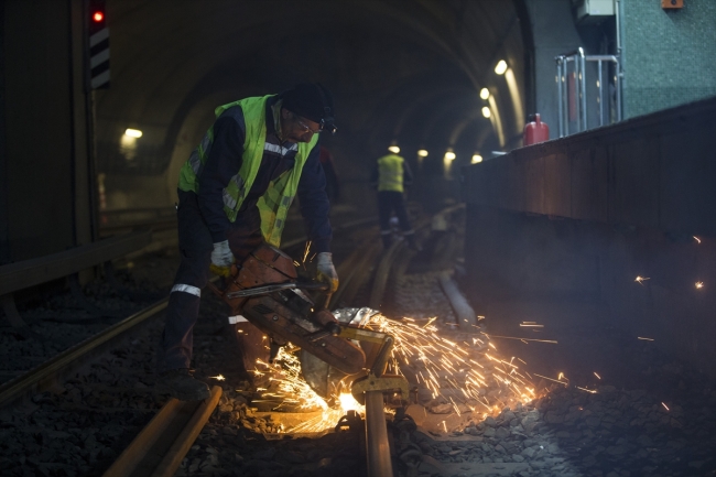 Ankaray'da seferler bitiyor, gece mesaisi başlıyor
